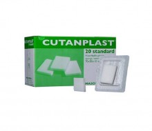 Cutanplast burete hemostatic 70x50x10mm. x 20 buc. + CADOU organizator medicamente x 28 casete