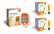 eB-Tchol analizor colesterol + 20 teste, testare rapida si precisa, 180 memorii + CADOU organizator medicamente 28 casete