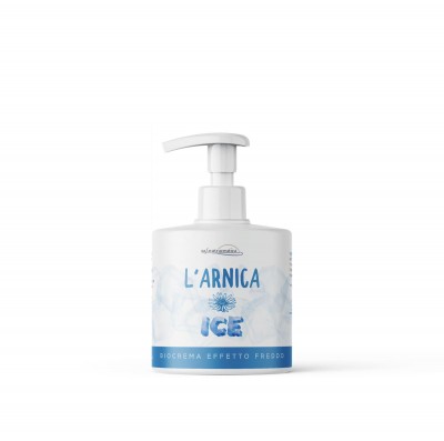 Biocrema Arnica Ice, cu efect rece, cu dozator x 500 ml., calmanta pentru dureri dupa activitate intensa, stimuleaza circulatia, Saf Nutraceutica + CADOU Organizator medicamente 28 casete