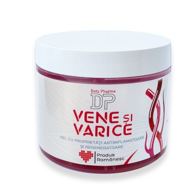 Gel pentru vene si varice x 250ml, Dotz Pharma