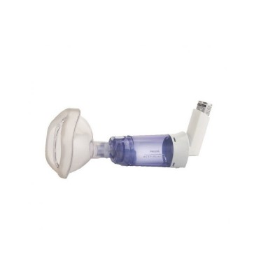 Kit Spacer OptiChamber camera de inhalare cu masca L, 5 Ani + + CADOU B-Cure unguent tratare arsuri x 75 ml.