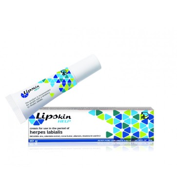 Lipskin Help - crema pentru buze x 10 ml., antiherpetica