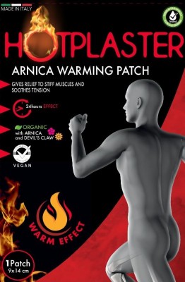 Plasturi Hot impotriva durerii cu Arnica si Gheara Dracului 9x14 cm. - pachet 10+1 CADOU