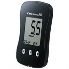 CareSens N glucometru + 10 teste + 10 ace, testare rapida si precisa, nu necesita codare  + CADOU termometru digital