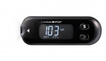 CareSens N POP glucometru + 50 teste + 10 ace, testare rapida si precisa, nu necesita codare + CADOU termometru digital