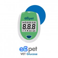 eB-Pet glucometru uz veterinar (caini si pisici), testare rapida si precisa, 180 memorii + CADOU organizator medicamente 28 casete
