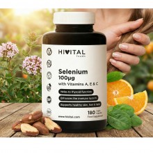 Hivital Seleniu 100μg x 180 capsule VEGANE