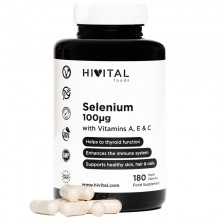 Hivital Seleniu 100μg x 180 capsule VEGANE