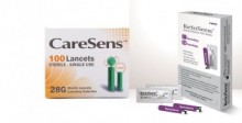 KetoSens teste cetone x 50 buc. + 100 ace + CADOU 10 teste glicemie CareSens Pro