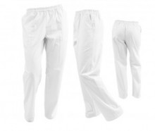 Pantaloni unisex, alb - cod P01