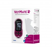 VetMate glucometru uz veterinar (caini si pisici) + 10 teste + 10 ace + CADOU Glucometru VetMate